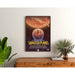 Vintage NASA Poster - The Roasted Planet 2021
