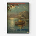 Vintage poster PLM - Lake Annecy by François-Charles Cachoud