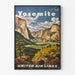 Vintage poster - Yosemite - United Airlines