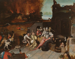 After Hieronymus Bosch - The Temptation of St Anthony.webp