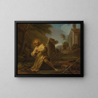 After Jean Restout - Saint Hymer in Solitude.webp