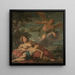 Agar en de engel - Marcantonio Franceschini — ingelijst kunstwerk aan de muur
