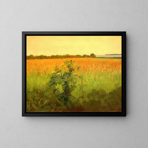 Champs - Agnes Slott-Møller — ingelijst kunstwerk aan de muur