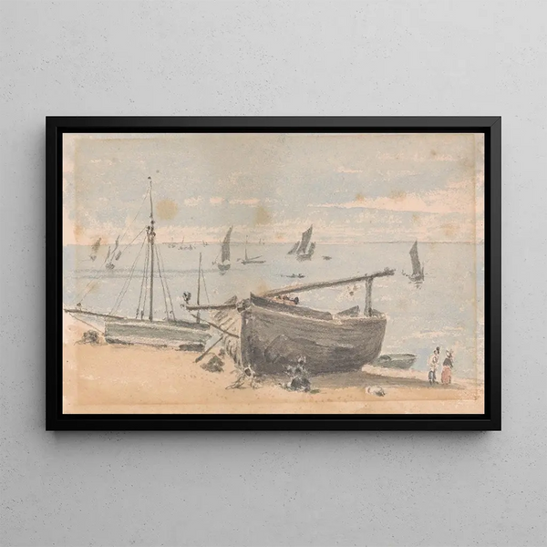 Agostino Aglio - Scene on Brighton Beach.webp