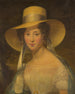 Portret van een jonge vrouw - Aimé Brune-Pagès — weergave van het kunstwerk