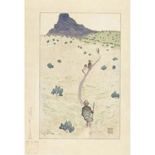 Akamatsu Rinsaku - De berg Rokko.webp