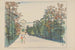 Parc de Tennoji - Akamatsu Rinsaku — weergave van het kunstwerk