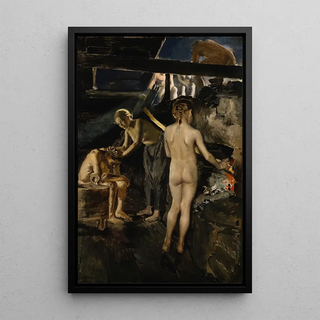 Akseli GallenKallela - In the Sauna.webp