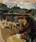 Parc à bétail - Akseli Gallen-Kallela — weergave van het kunstwerk