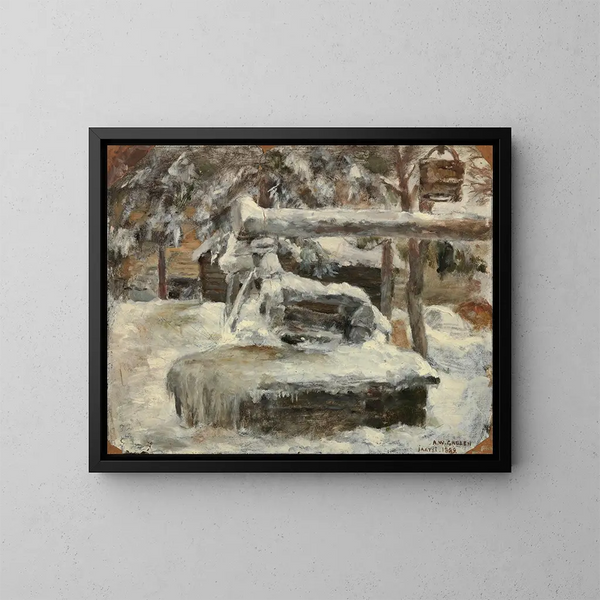 Lichtschilderij Pihamaa - Akseli Gallen-Kallela — ingelijst kunstwerk aan de muur