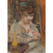 Reproductie van het schilderij Madone - Akseli Gallen-Kallela