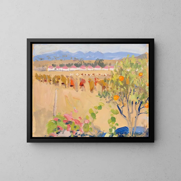 Buiten Nairobi - Akseli Gallen-Kallela — ingelijst kunstwerk aan de muur