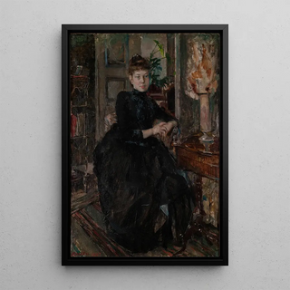 Akseli GallenKallela - Portrait of Mary Slr the artists fiance.webp