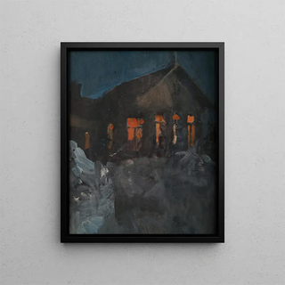 Akseli GallenKallela - Ymaisema Malmilta.webp