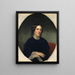 Harriet Beecher Stowe - Alanson Fisher — ingelijst kunstwerk aan de muur