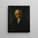 D — ingelijst kunstwerk aan de muur