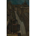 Reproductie van het schilderij La rue Gungaud - Albert-Édouard Chazalviel