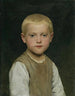Portret van een jongen - Albert Anker — weergave van het kunstwerk