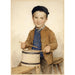Jongen met trommel - Albert Anker — weergave van het kunstwerk