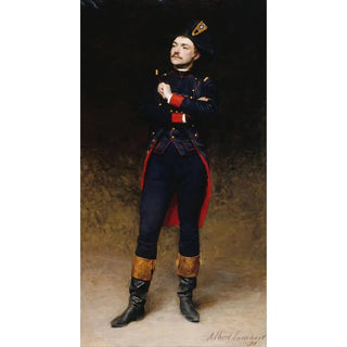 Albert Antoine Lambert - Portrait de lacteur Lon Marais 18531891 dans le rle de Martial de Thermidor de Victorien Sardou.webp