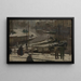 ontdooiing in Gand - Albert Baertsoen — ingelijst kunstwerk aan de muur