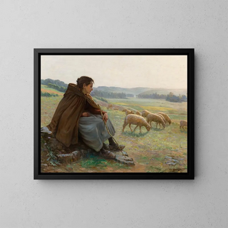 Albert Baure - The shepherdess.webp
