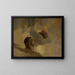 De Gedachte - Albert Besnard — ingelijst kunstwerk aan de muur