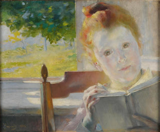Matinée - Albert Besnard — weergave van het kunstwerk