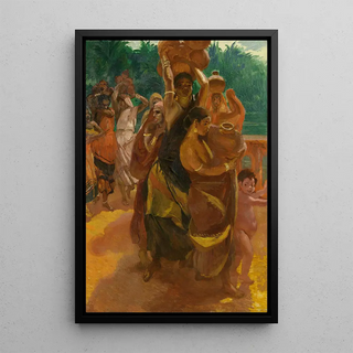 Albert Besnard - Sur le Pont de Trichinopoly Inde.webp