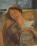 Hoofd van een vrouw - Albert Besnard — weergave van het kunstwerk