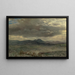 Studie van wolken boven San Francisco - Albert Bierstadt — ingelijst kunstwerk aan de muur