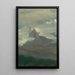 Reproductie van het schilderij Studie van wolken met bergtoppen - Albert Bierstadt
