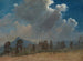 dennenboom en onweerswolken - Albert Bierstadt — weergave van het kunstwerk