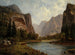 Poorten van Yosemite - Albert Bierstadt — weergave van het kunstwerk