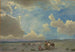 Kampement van de indiaan - Albert Bierstadt — weergave van het kunstwerk