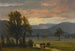 Landschap met vee - Albert Bierstadt — weergave van het kunstwerk