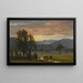 Landschap met vee - Albert Bierstadt — ingelijst kunstwerk aan de muur