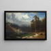 Mont Corcoran - Albert Bierstadt — ingelijst kunstwerk aan de muur