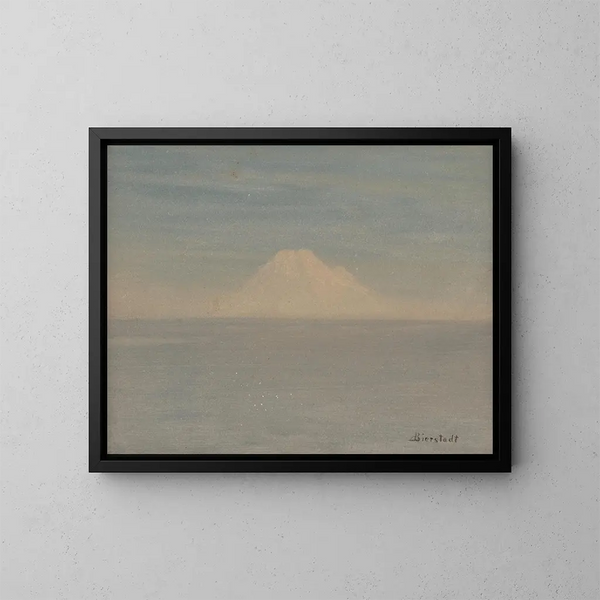 Mont Rainier - Albert Bierstadt — ingelijst kunstwerk aan de muur