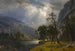 Mont Starr King Yosemite - Albert Bierstadt — weergave van het kunstwerk