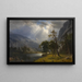 Mont Starr King Yosemite - Albert Bierstadt — ingelijst kunstwerk aan de muur