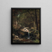 Bergstroom - Albert Bierstadt — ingelijst kunstwerk aan de muur