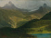 Berglandschap - Albert Bierstadt — weergave van het kunstwerk