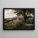 Olevano - Albert Bierstadt — ingelijst kunstwerk aan de muur