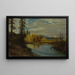 Uitgang bij het Lake Tahoe - Albert Bierstadt — ingelijst kunstwerk aan de muur