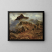 Studie van de rotsachtige bergen - Albert Bierstadt — ingelijst kunstwerk aan de muur