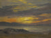 Zonsondergang - Albert Bierstadt — weergave van het kunstwerk
