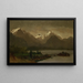 Onbekend - Albert Bierstadt — ingelijst kunstwerk aan de muur