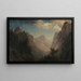 Vue dans la vallée de Yosemite - Albert Bierstadt — ingelijst kunstwerk aan de muur