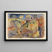 Villageois - Albert Bloch — ingelijst kunstwerk aan de muur